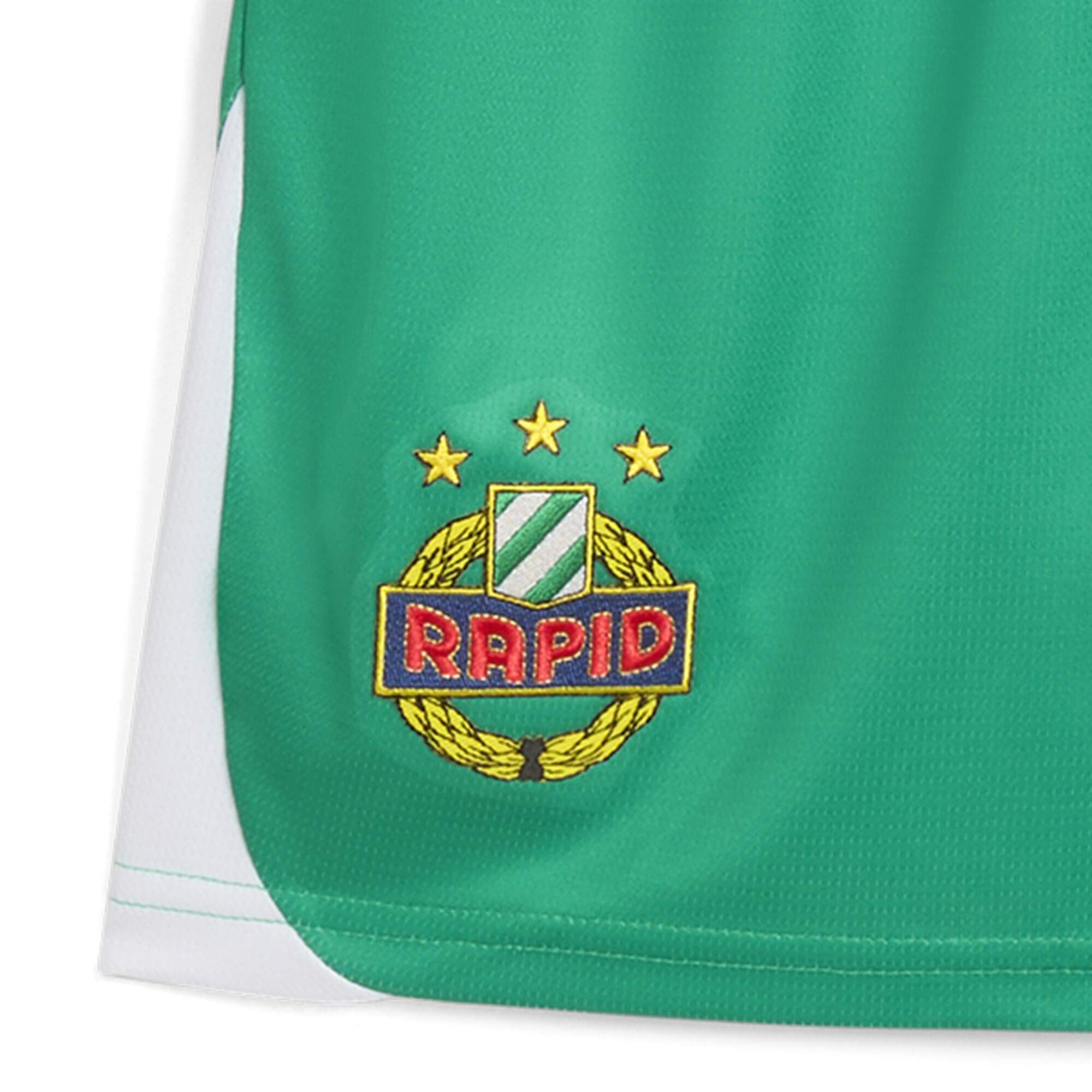 PUMA SK Rapid Wien voetbalshort, Groen/Wit