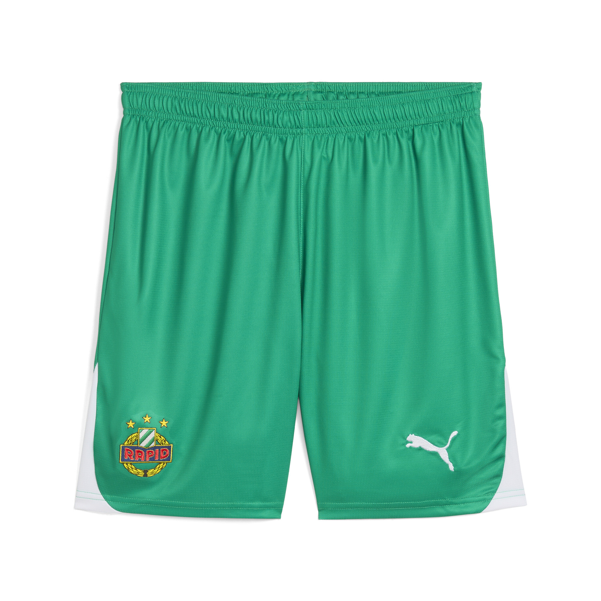 Puma SK Rapid Wien Fußballshorts Herren | Mit Plain | Sport Green/White | Größe: XL