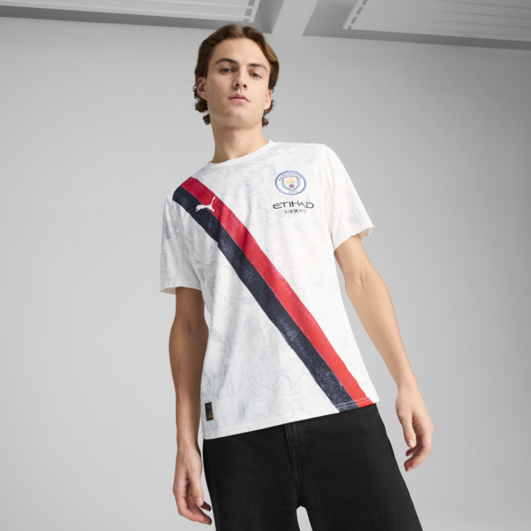 KIDSUPER x MANCHESTER CITY Jersey Men, PUMA White-PUMA Black, large-ZAF