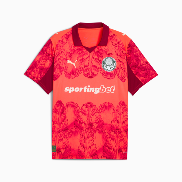 Jersey KIDSUPER x SE PALMEIRAS para hombre, Glowing Red-Dark Crimson, large-MEX
