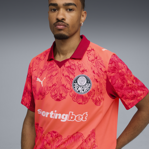 Jersey KIDSUPER x SE PALMEIRAS para hombre, Glowing Red-Dark Crimson, large-MEX