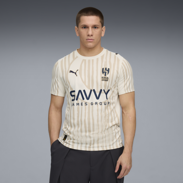 Jersey KIDSUPER x AL-HILAL SFC para hombre, Alpine Snow-Club Navy, large-MEX