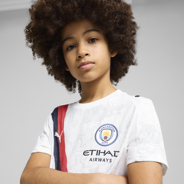 KIDSUPER x MANCHESTER CITY Jersey Youth, PUMA White-PUMA Black, large-ZAF