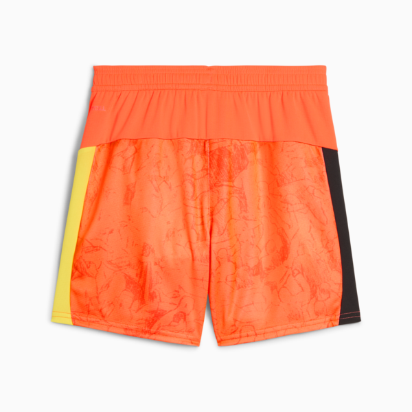 Shorts KID SUPER x MANCHESTER CITY juveniles, Neon Sun-PUMA Black, large-ARG