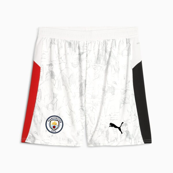 Shorts KID SUPER x MANCHESTER CITY para hombre, PUMA White-PUMA Black, large-ARG