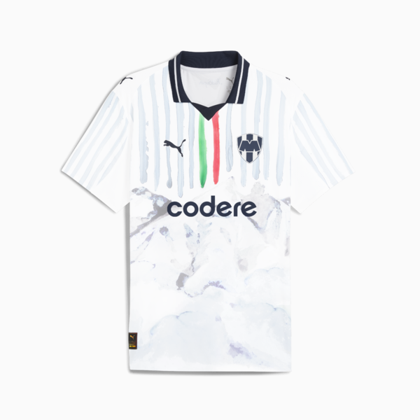 Jersey PUMA x Kidsuper C.F. Monterrey Promo para hombre, PUMA White-Deep Navy, large-MEX