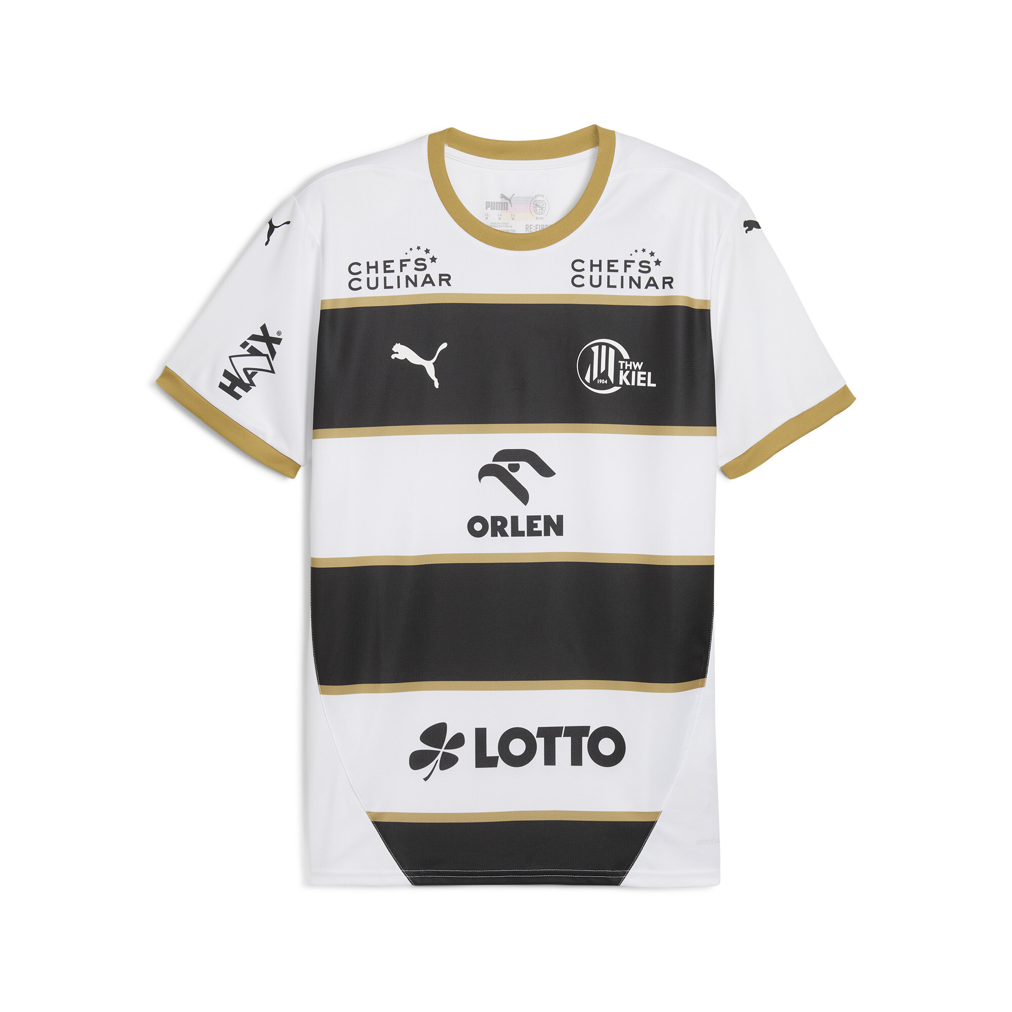 Puma THW Kiel 24/25 CL Heimtrikot Herren | Mit Print | White/Black | Größe: M