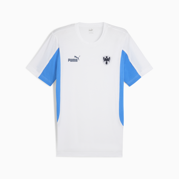 CF Monterrey ftblARCHIVE Tee Men, PUMA White-Ignite Blue, large-MEX