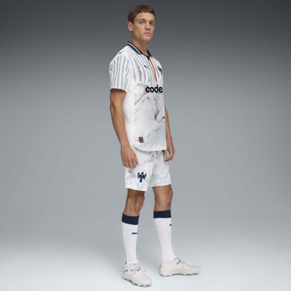 Jersey Authentic Promo KIDSUPER x CF MONTERREY para hombre con caja, PUMA White-Deep Navy, large-MEX