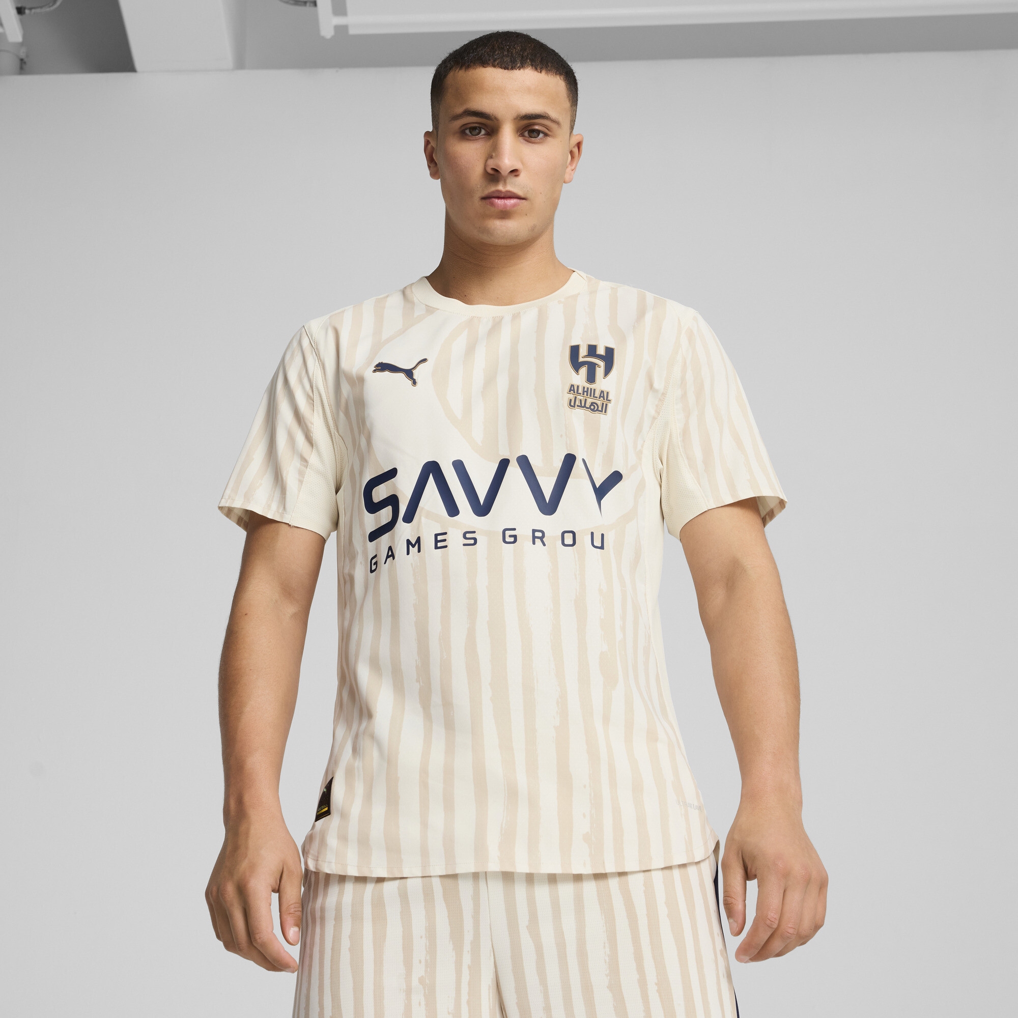 Puma X Kidsuper Ahsfc Jersey Authentic Men In Neutral