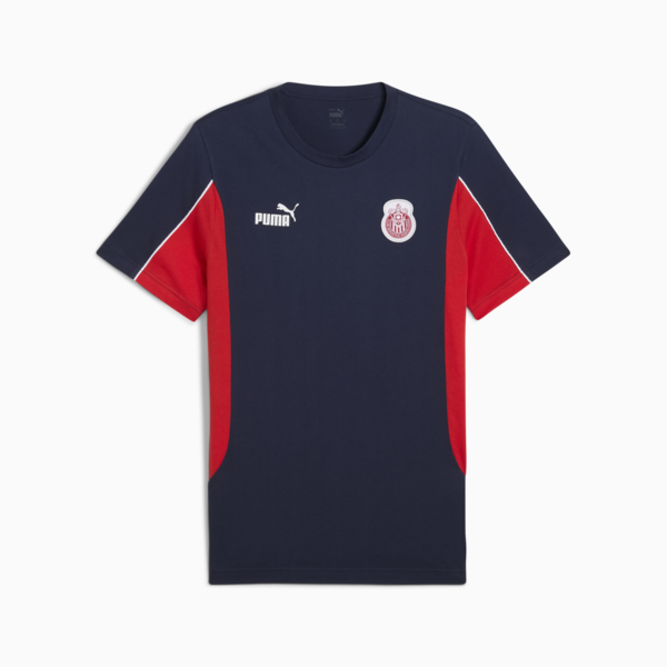 Playera Guadalajara ftblARCHIVE para hombre, PUMA Navy-PUMA Red, large-MEX