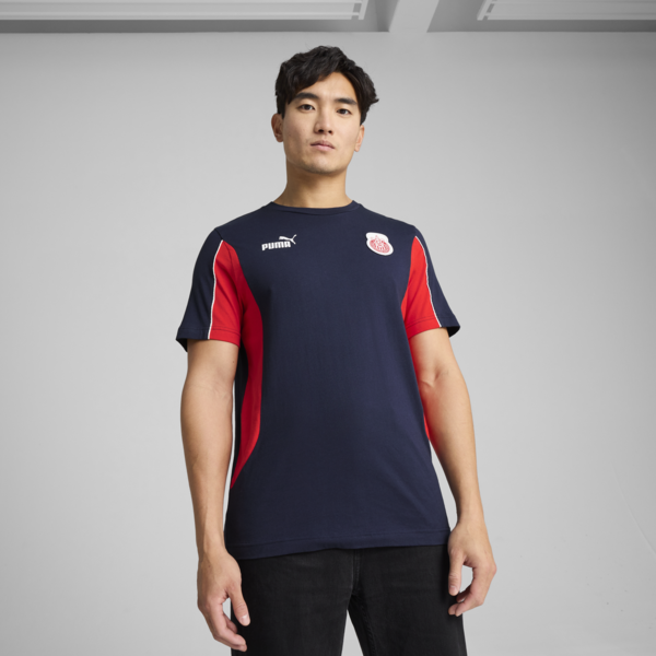 Playera Guadalajara ftblARCHIVE para hombre, PUMA Navy-PUMA Red, large-MEX