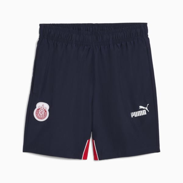 Shorts C.D. Guadalajara ftblARCHIVE para hombre, PUMA Navy-PUMA Red, large-MEX