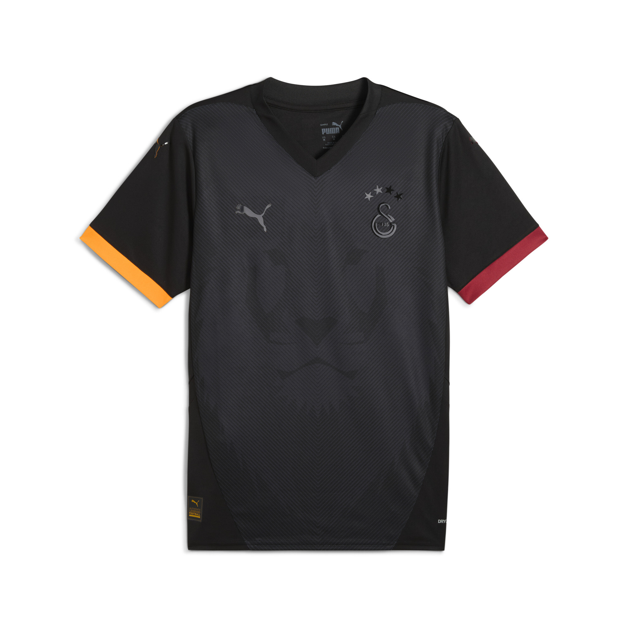 Puma Galatasaray SK Special Trikot Herren | Mit Plain | Black/Intense Orange/Red Rhythm | Größe: XL