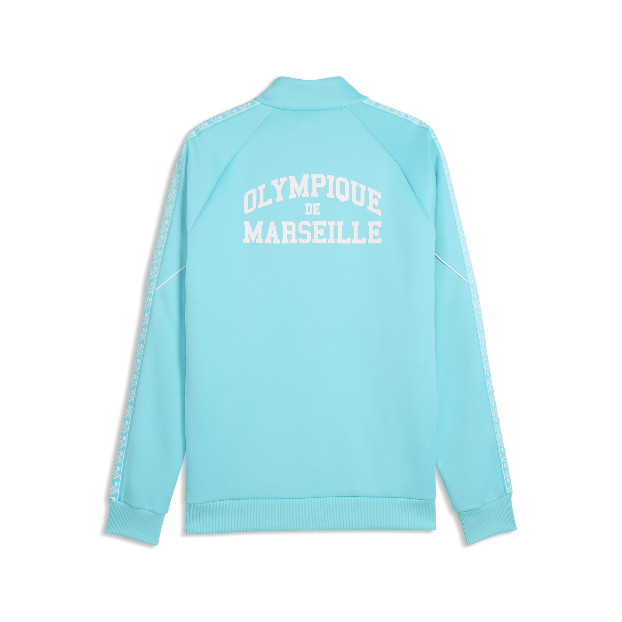 PUMA Olympique de Marseille KING Anthem jack voor Heren, Wit, Maat XL thumbnail 2