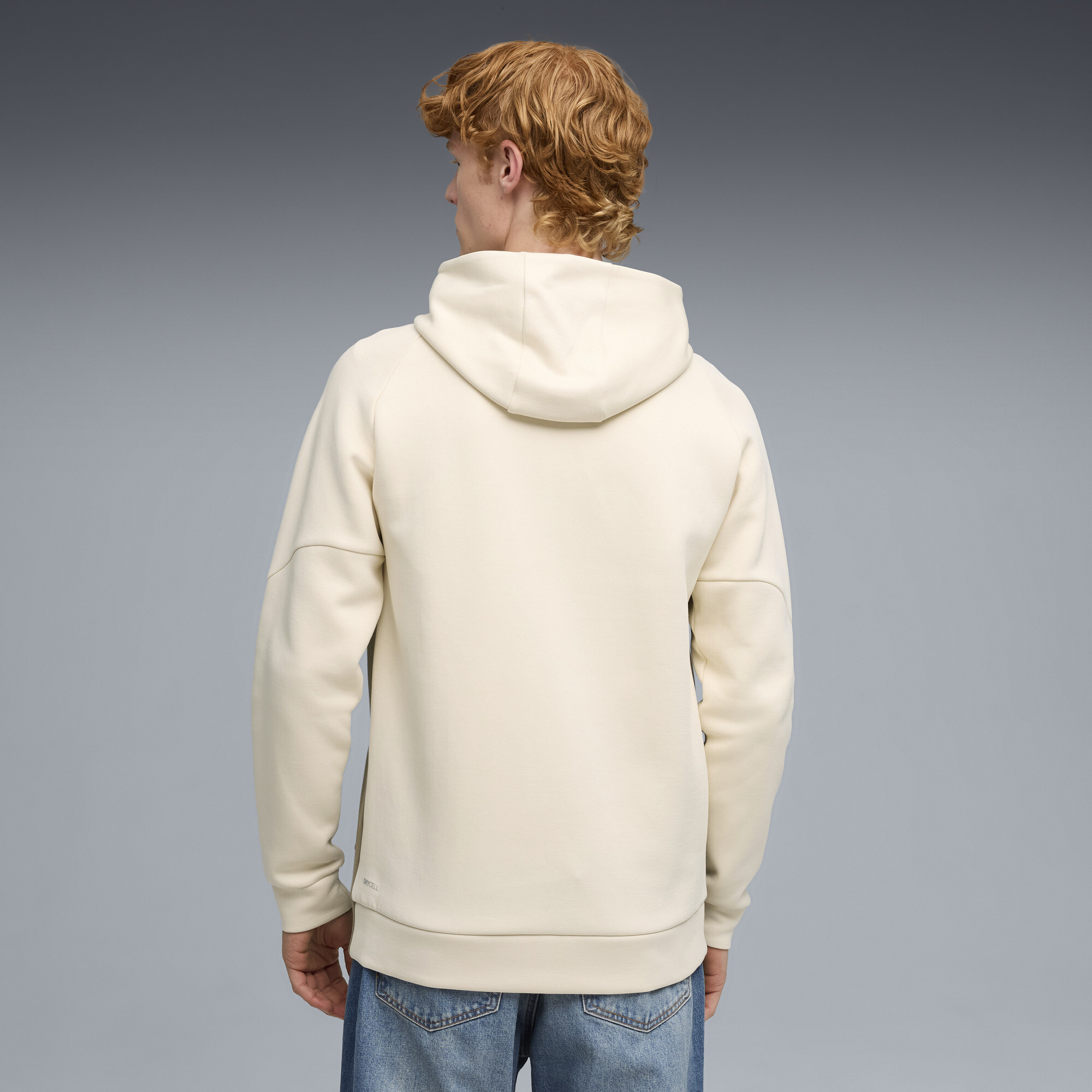 Olympique de Marseille PUMATECH capuchon met rits voor Heren, Goud, Maat XL thumbnail 3