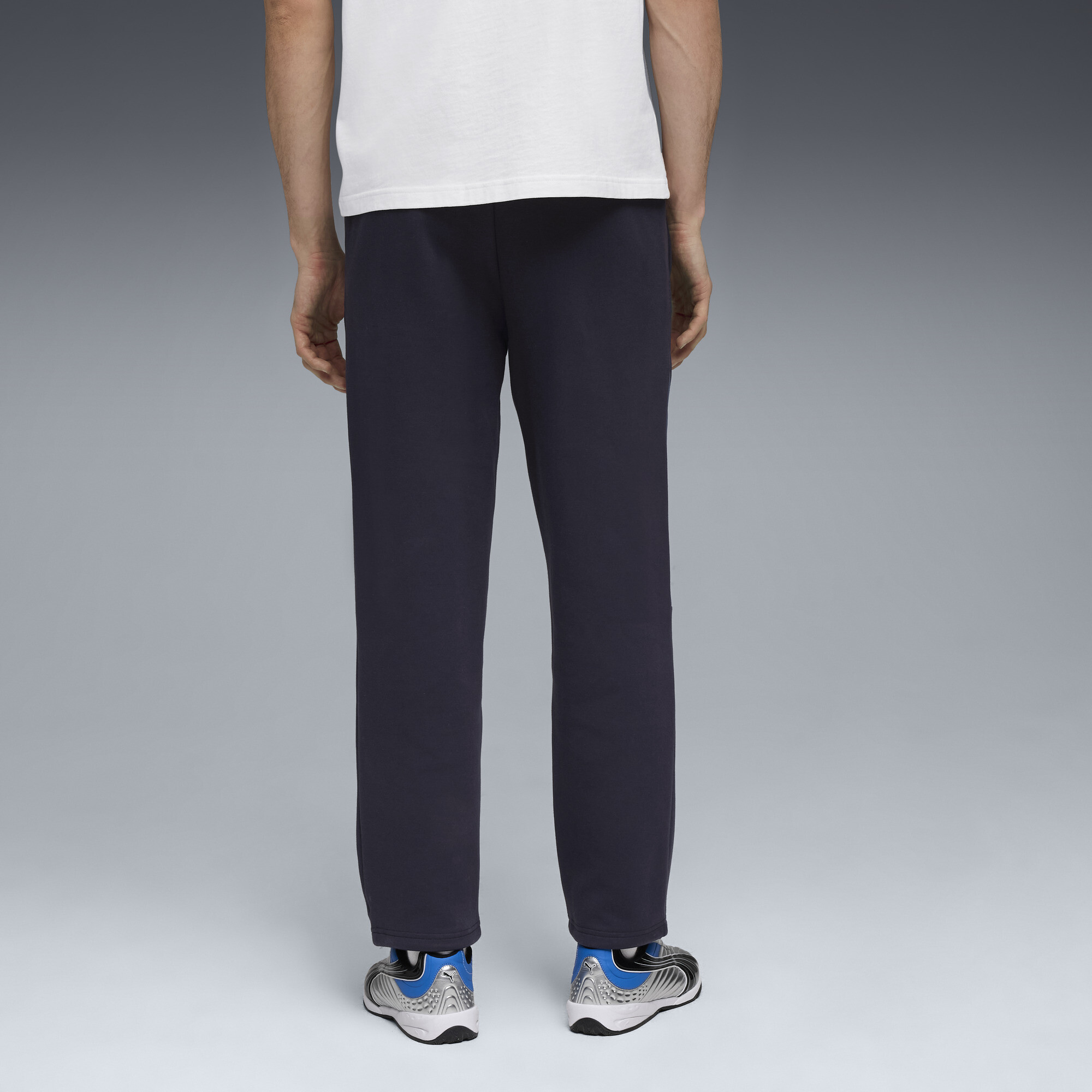 Olympique de Marseille PUMATECH sweatpants voor Heren, Blauw, Maat M thumbnail 3