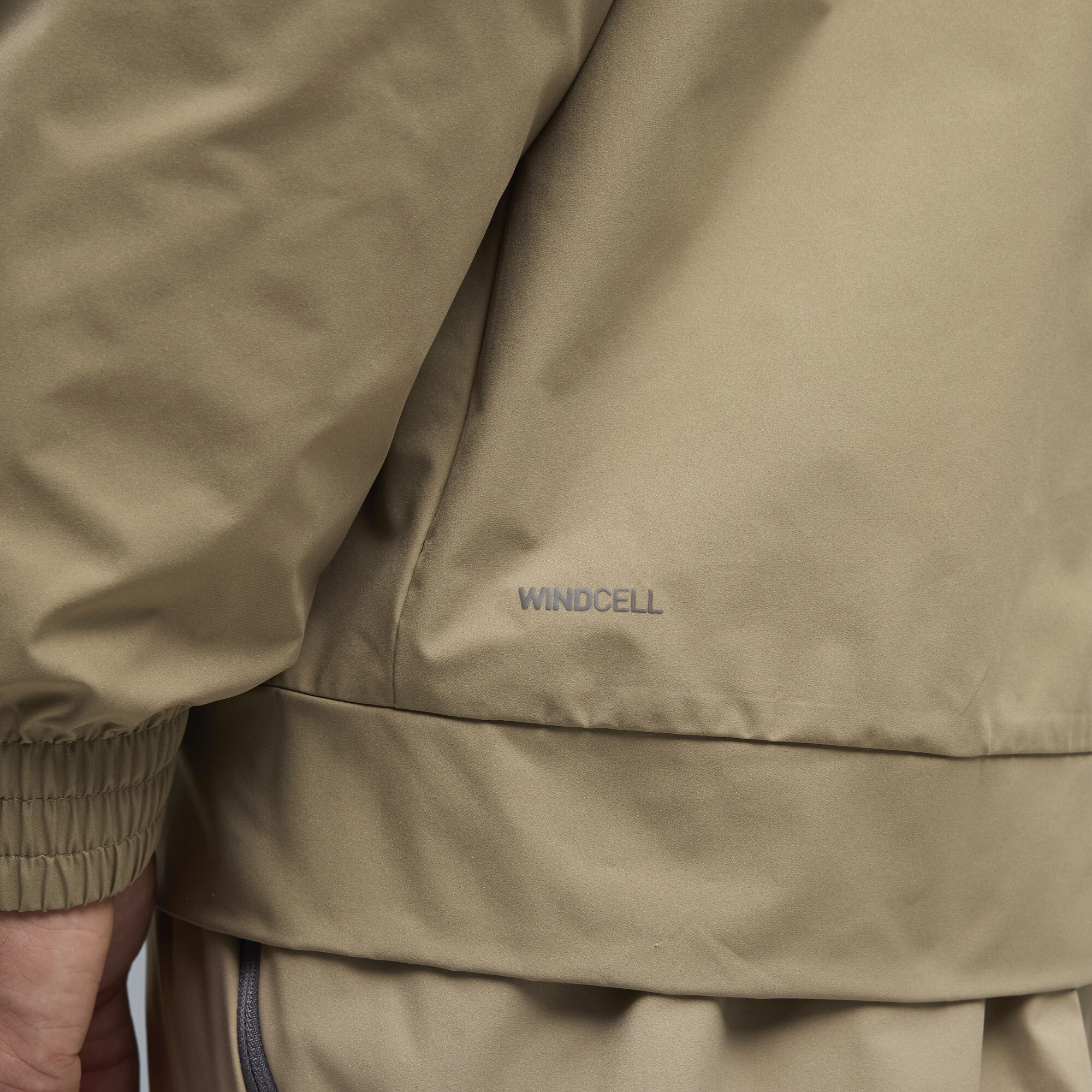 Olympique de Marseille PUMATECH geweven jack voor Heren, Goud, Maat XS thumbnail 4