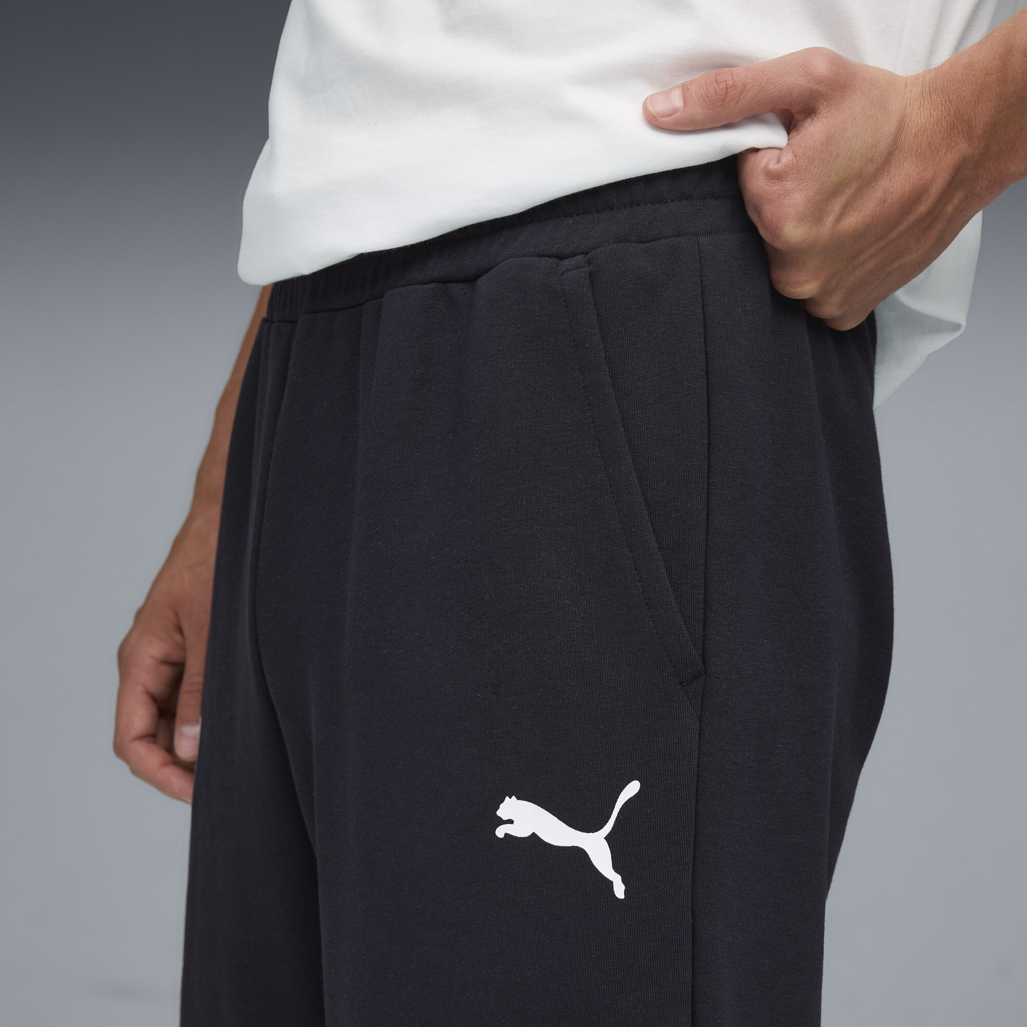 PUMA Olympique de Marseille FtblCulture sweatpant voor Heren, Blauw/Wit, Maat 3XL thumbnail 5