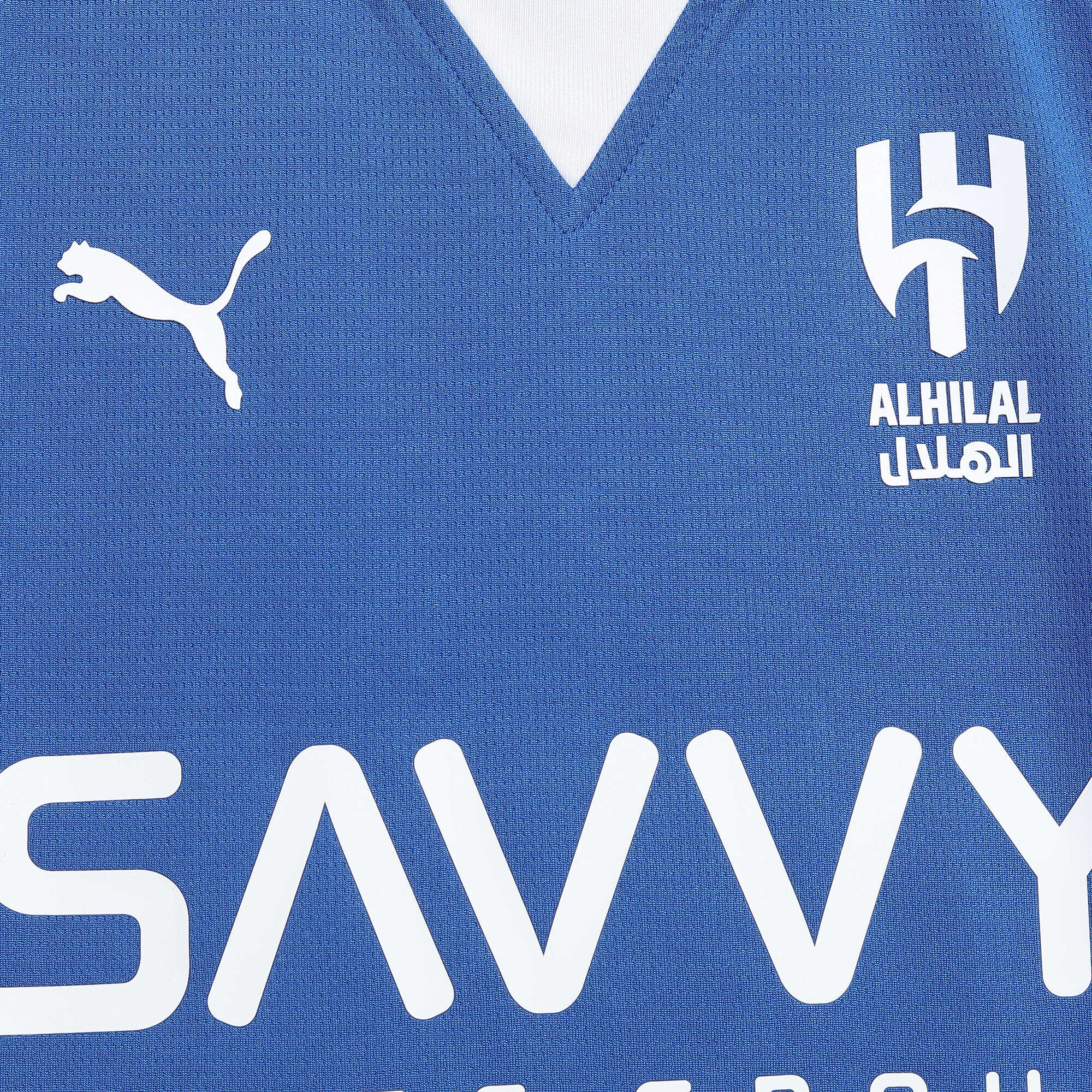 PUMA Al Hilal Saudi F.C. Anniversary Jersey In Blue, Size 5-6 Youth, Polyester