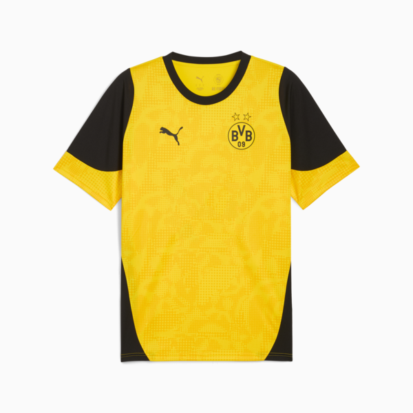 Camiseta de entrenamiento Borussia Dortmund para hombre, Faster Yellow-PUMA Black, large-ARG