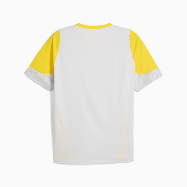 Camiseta de entrenamiento Borussia Dortmund para hombre, Silver Mist-Faster Yellow, large-ARG