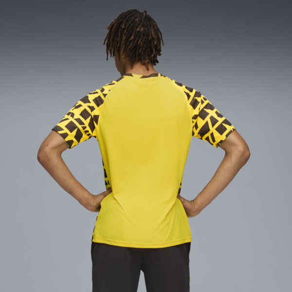 Camiseta pre-partido Borussia Dortmund para hombre, Faster Yellow-PUMA Black, large-ARG