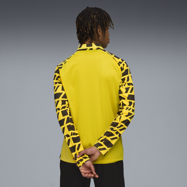 Remera pre-partido Borussia Dortmund para hombre, Faster Yellow-PUMA Black, large-ARG
