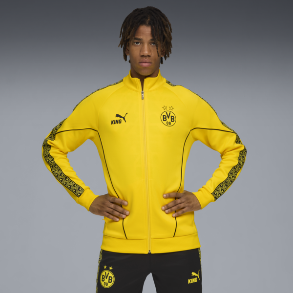 Campera Borussia Dortmund KING Anthem para hombre, Faster Yellow-PUMA Black, large-ARG