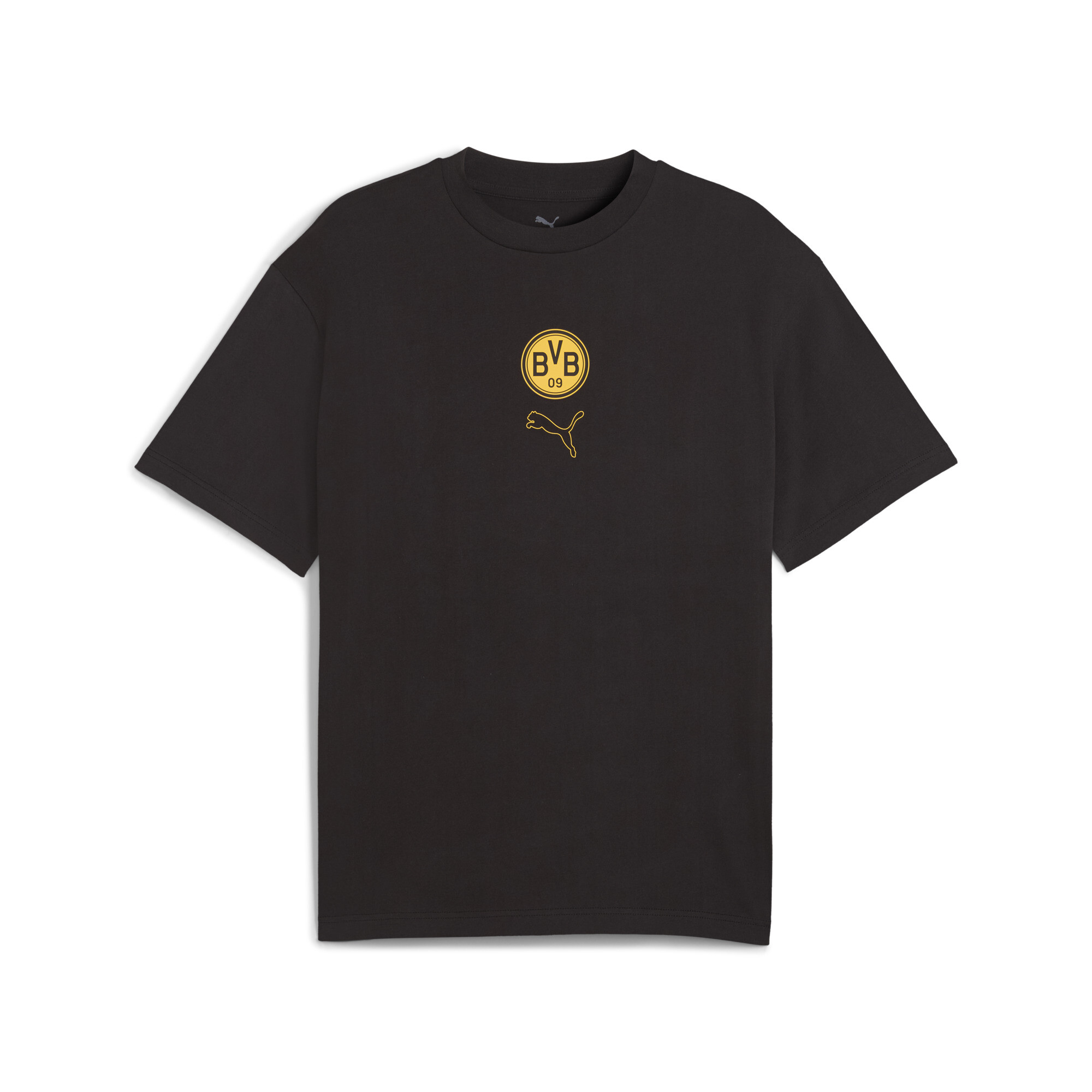 PUMA Borussia Dortmund FtblStatement Celerator T-shirt, Zwart/Geel, Maat XS thumbnail 3