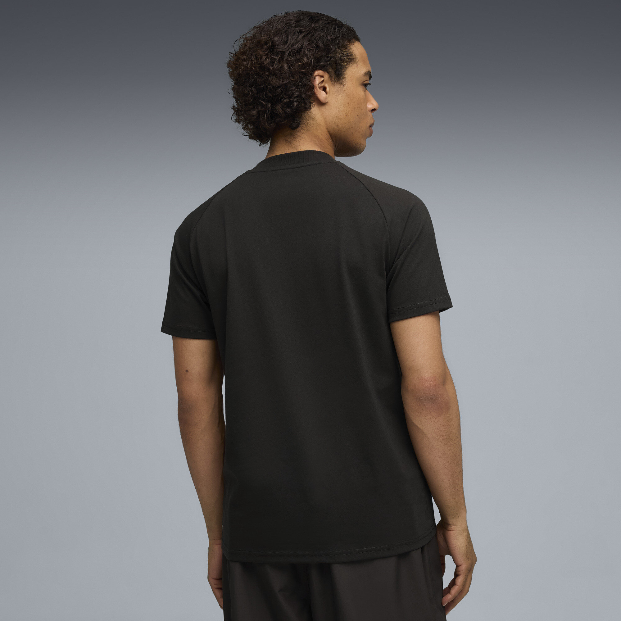 Borussia Dortmund PUMATECH T-shirt met zak voor Heren, Zwart/Geel, Maat XXL thumbnail 3