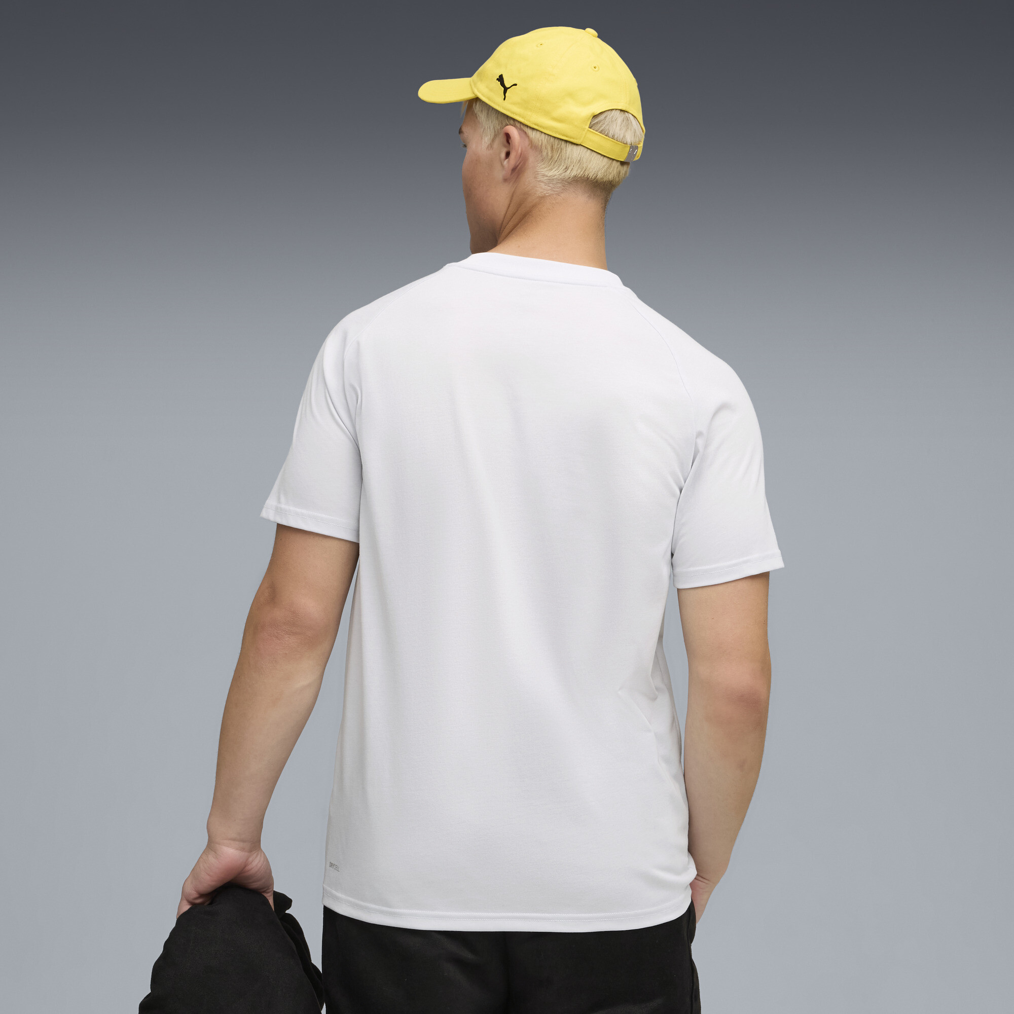 Borussia Dortmund PUMATECH T-shirt met zak voor Heren, Geel/Zilver, Maat XL thumbnail 3