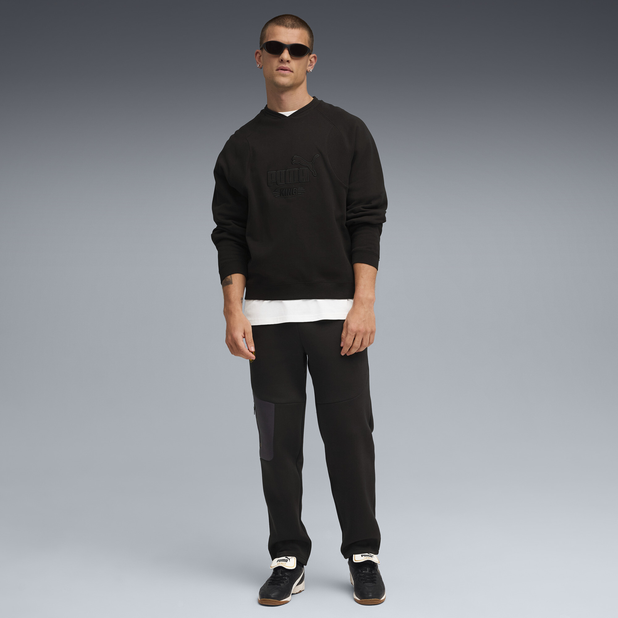 Borussia Dortmund PUMATECH sweatpant voor Heren, Zwart/Geel, Maat M thumbnail 4