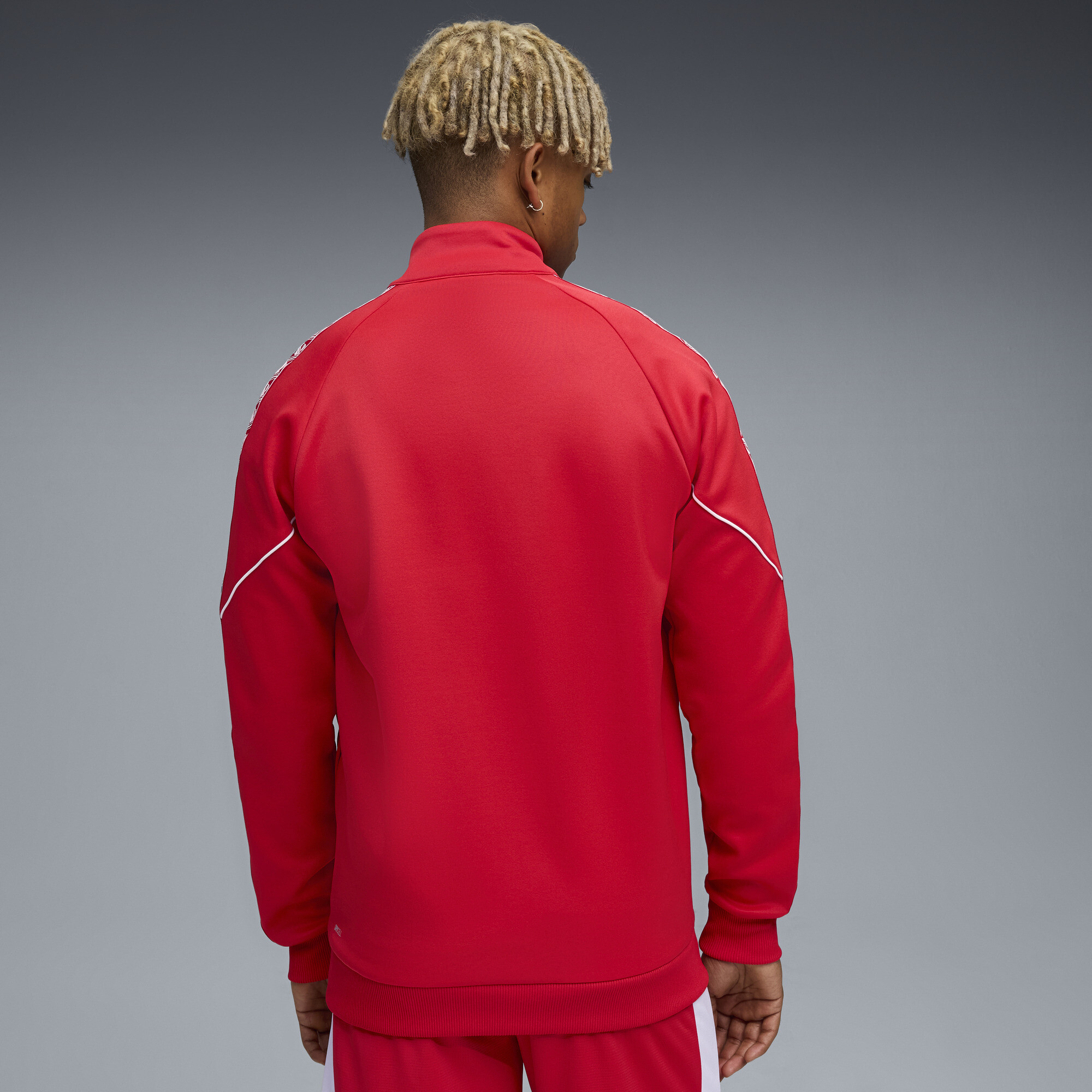 PUMA RB Leipzig KING Anthem jack voor Heren, Rood/Wit, Maat XL thumbnail 5