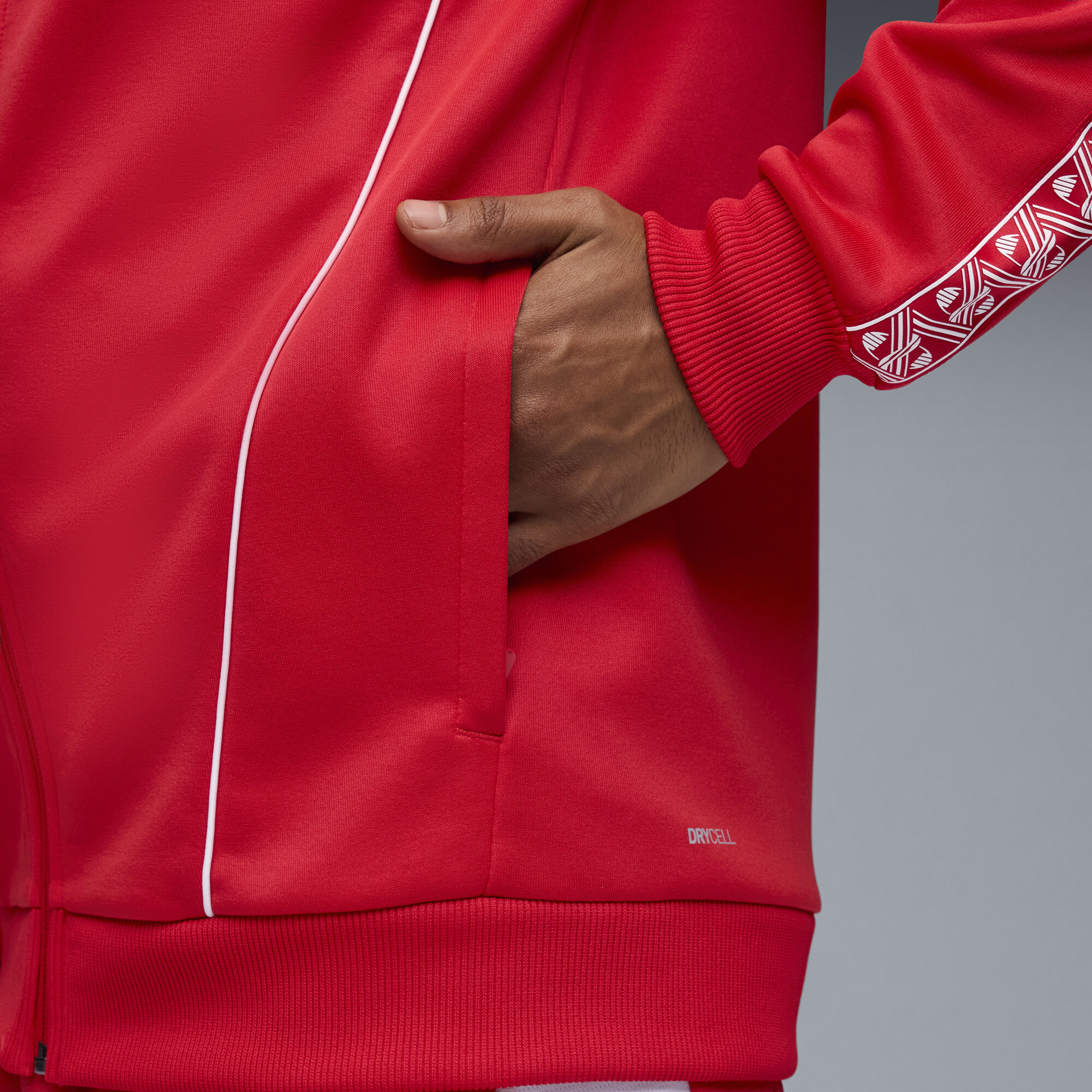 PUMA RB Leipzig KING Anthem jack voor Heren, Rood/Wit, Maat XL thumbnail 4