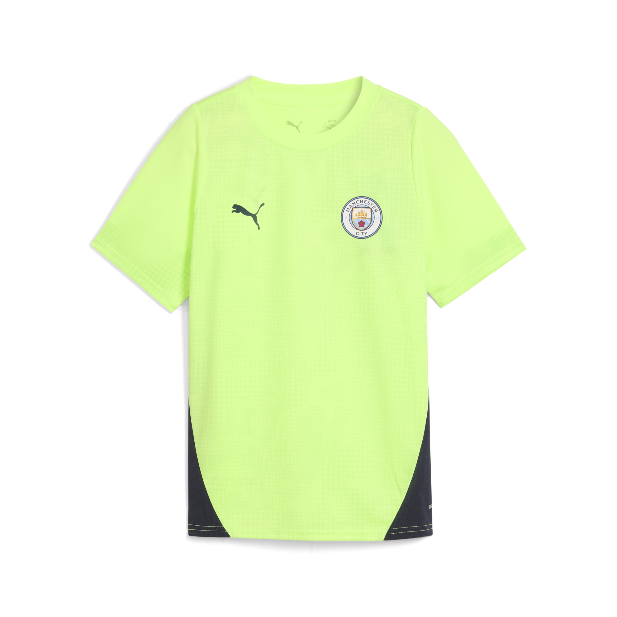 PUMA Manchester City trainingsshirt, Blauw, Maat 11-12Y thumbnail 3