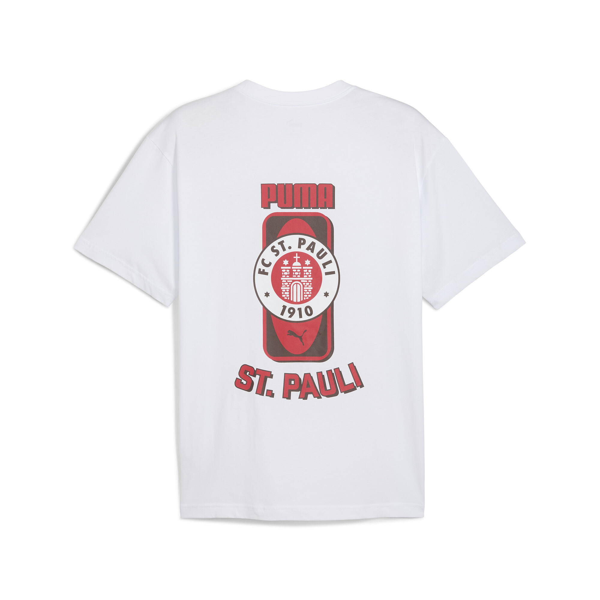 Men's Puma FC St. Pauli Graphic T-Shirt, White, Size 5XL, Sport