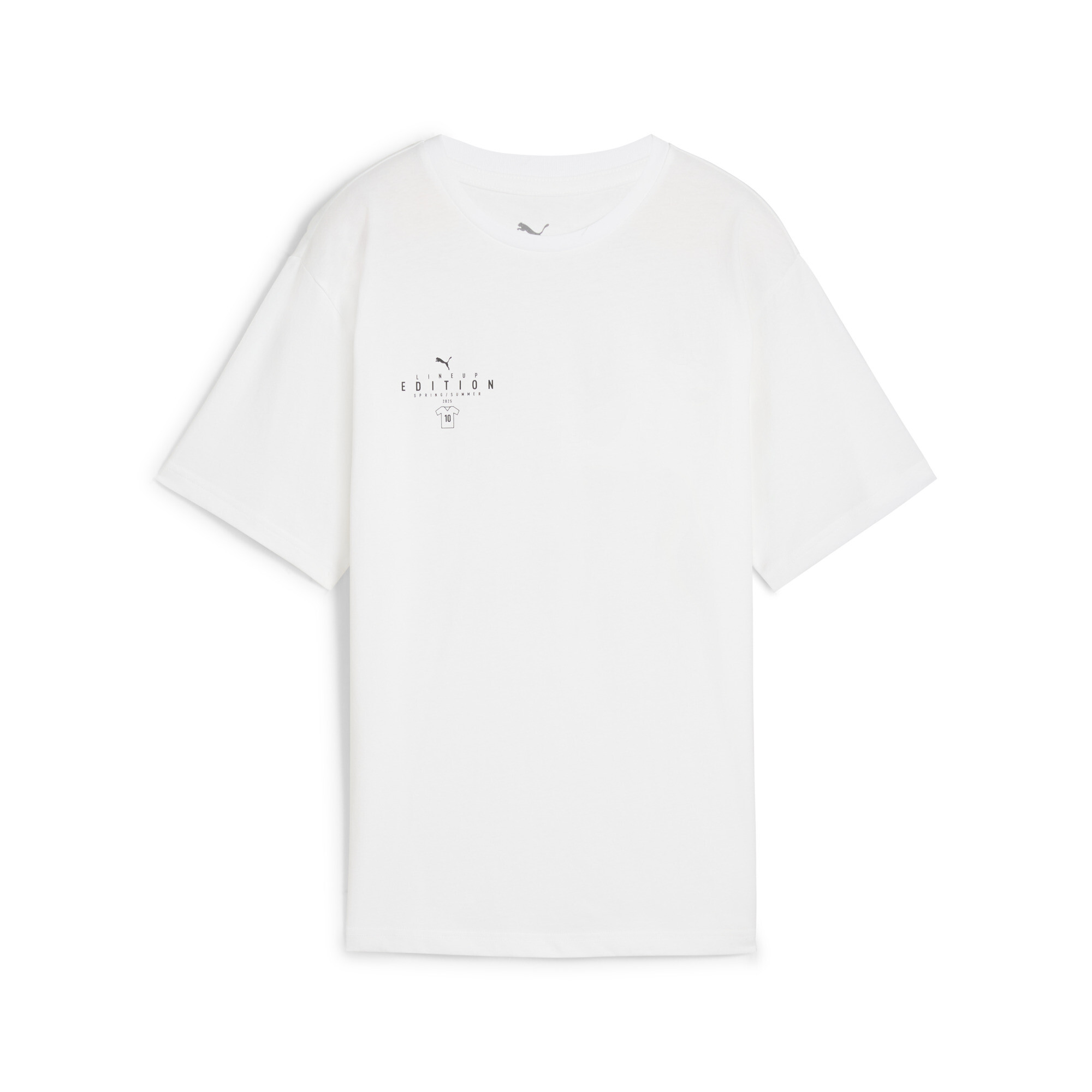 PUMA FtblEdition Voetbal-T-shirt voor Dames, Wit, Maat XL thumbnail 3