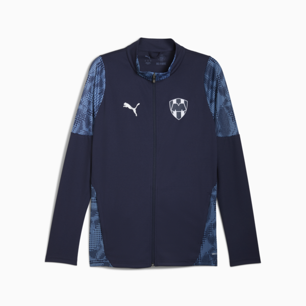 CF Monterrey Training Jacket Men, PUMA Navy-PUMA Silver, large-MEX