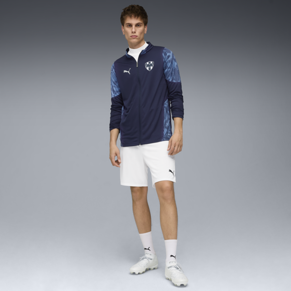 CF Monterrey Training Jacket Men, PUMA Navy-PUMA Silver, large-MEX