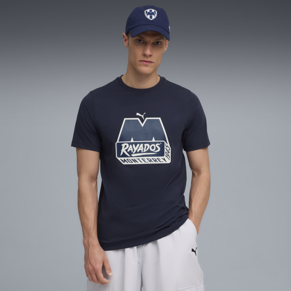 Camiseta FtblCulture del CF Monterrey para hombre, PUMA Navy, large-MEX
