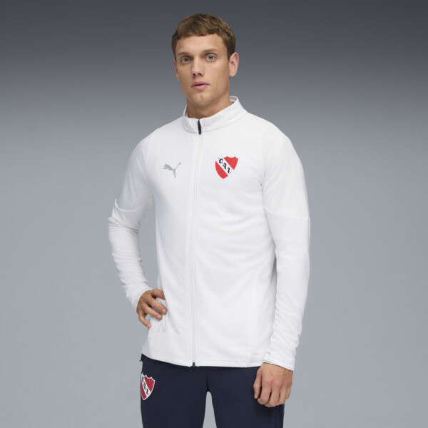 Campera PUMA de entrenamiento C.A. Independiente para Hombre En Blanco/Silver