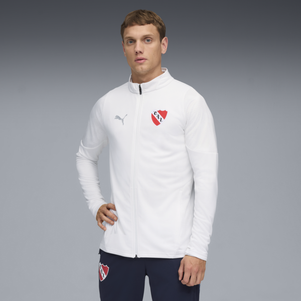 Campera de entrenamiento C.A. Independiente para hombre, PUMA White-PUMA Silver, large-ARG