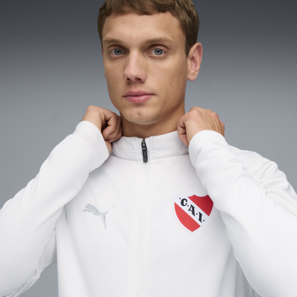 Campera de entrenamiento C.A. Independiente para hombre, PUMA White-PUMA Silver, large-ARG