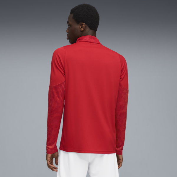 Buzo zip 1/4 de entrenamiento C.A. Independiente para hombre, PUMA Red-PUMA Silver, large-ARG