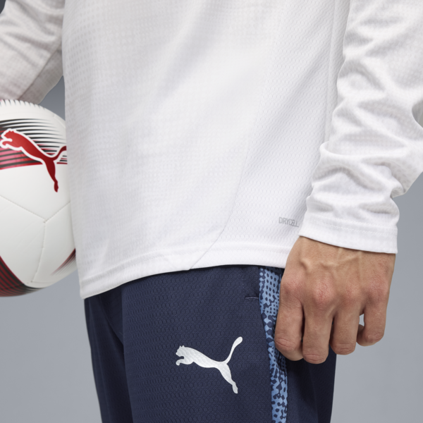 Buzo zip 1/4 de entrenamiento C.A. Independiente para hombre, PUMA White-PUMA Silver, large-ARG