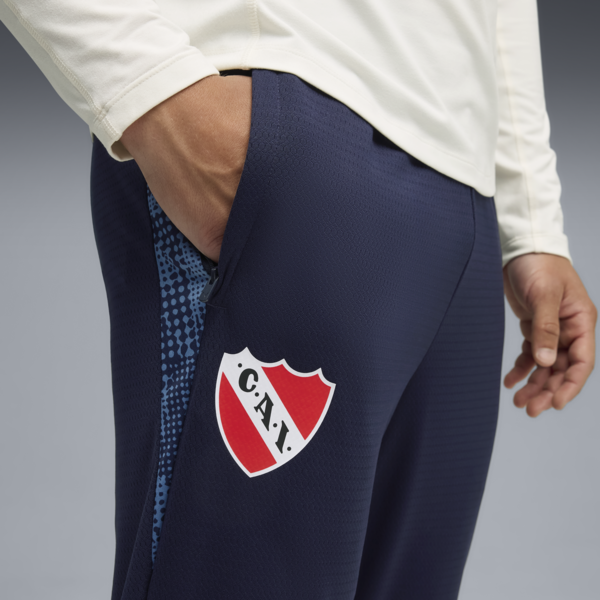 Pantalones de entrenamiento C.A. Independiente para hombre, PUMA Navy-PUMA Silver, large-ARG