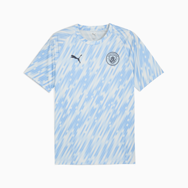 Manchester City Pre-match Jersey Men, Silver Sky, large-ZAF