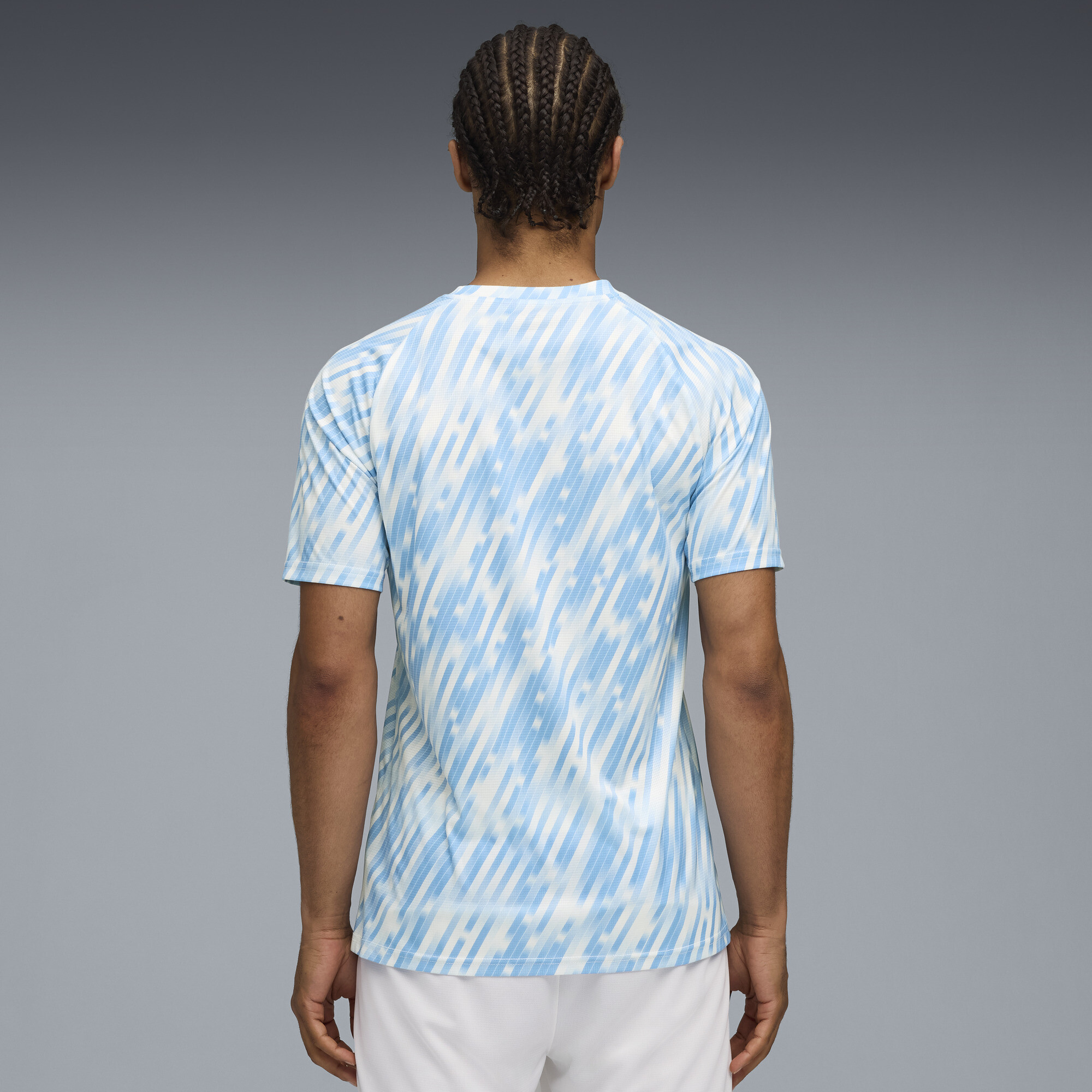 PUMA Manchester City prematch-shirt voor Heren, Zilver, Maat XS thumbnail 3