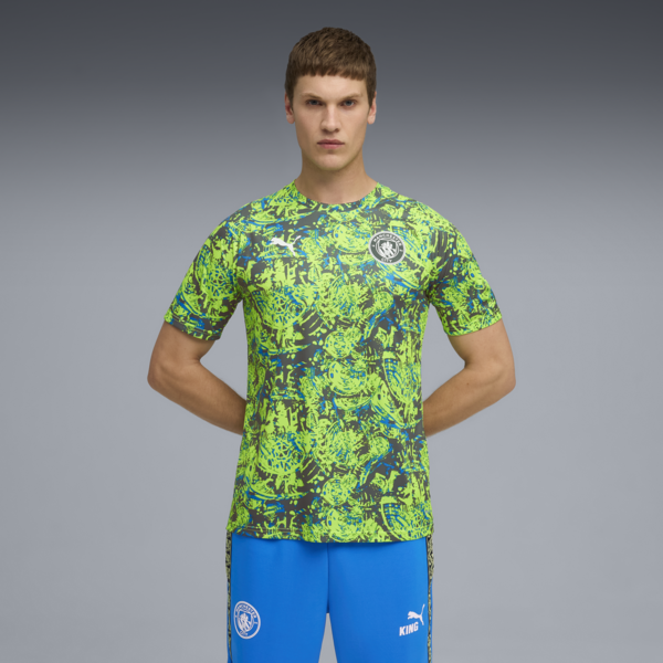 Manchester City Pre-match Jersey Men, Pro Green-Hyperlink Blue, large-ZAF